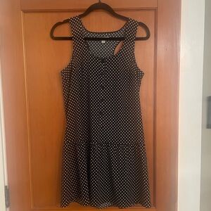 American Eagle Outfitters Black and White Mini Dress